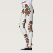 赤いバラの花束 レギンス (左)