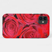 赤いバラの花束 Case-Mate iPhoneケース (裏面(横))
