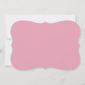 赤いバラの花柄クラシックプリント　オブ・オナー発表 案内状 (裏面)