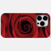赤いバラの花 Case-Mate iPhoneケース (裏面 (横))