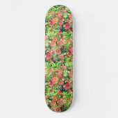 赤いバラの芸術 スケートボード (正面)