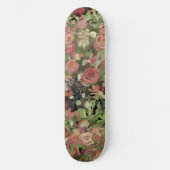 赤いバラの芸術 スケートボード (正面)