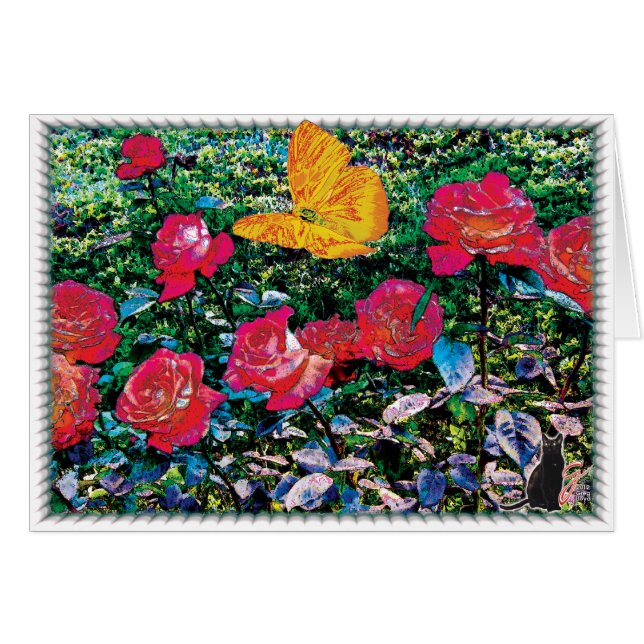 赤いバラの赤いバラ (正面横)