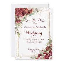 赤いバラの赤い花嫁結婚