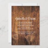 赤いバラの馬ビット西結婚式の日付を保存 セーブザデート (裏面)