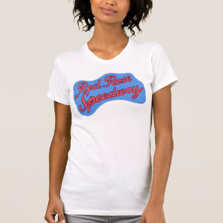 赤いバラの高速自動車道路のティー Tシャツ