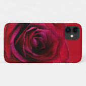赤いバラのiPhoneケース バラのiPhoneケース Case-Mate iPhoneケース (裏面(横))