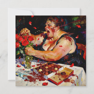 赤いバラへの軽蔑 - 生の怒りの肖像