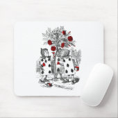 赤いバラを絵を描きます マウスパッド (マウス)