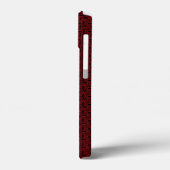 赤いバラ模様 Case-Mate iPhoneケース (裏面 / 左)