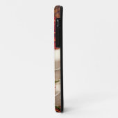 赤いバラ結婚のケーキ Case-Mate iPhoneケース (裏面/左)