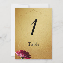 赤いバラ結婚の金ゴールド 招待状