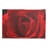 赤いバラ色pccna 枕カバー (裏面)