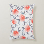 赤いバラ アクセントクッション (正面(垂直))