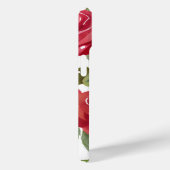 赤いバラ | エレガントフローラバラの水色 Case-Mate iPhoneケース (裏面 / 右)