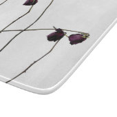 赤いバラ カッティングボード (角)