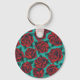 赤いバラ キーホルダー