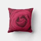 赤いバラ クッション (裏面)