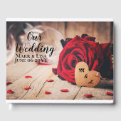 赤いバラ ゲストブック (正面)