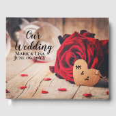 赤いバラ ゲストブック (正面)