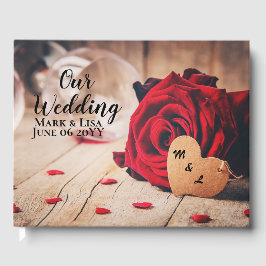 赤いバラ ゲストブック