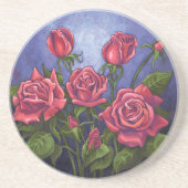 赤いバラ コースター (正面)