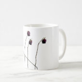 赤いバラ コーヒーマグカップ (正面右)