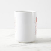 赤いバラ コーヒーマグカップ (中央)