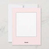 赤いバラ シーズンカード (裏面)