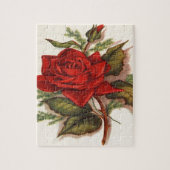 赤いバラ ジグソーパズル (縦)