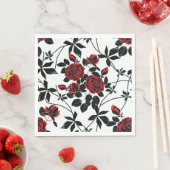 赤いバラ スタンダードランチョンナプキン (インサイチュ)