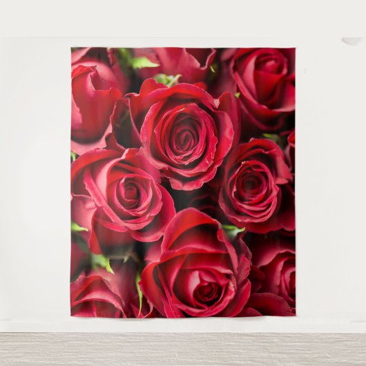 赤いバラ タペストリー (正面)