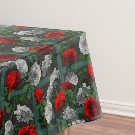 赤いバラ テーブルクロス (インサイチュ)