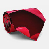 赤いバラ ネクタイ (ロール)