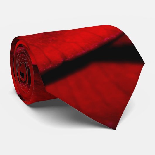 赤いバラ ネクタイ (ロール)