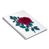 赤いバラ ノートブック (右側)