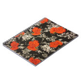 赤いバラ ノートブック (左側)