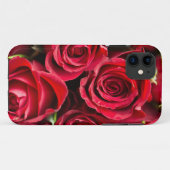 赤いバラ ハードiPhoneケース Case-Mate iPhoneケース (裏面(横))