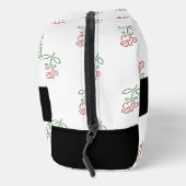 赤いバラ、バラのパターン、あなたの名前 ドップキット (右)