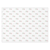 赤いバラ、バラのパターン、花 テーブルクロス (正面(横))