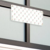 赤いバラ、バラのパターン、花 横断幕 (ビルの外側)