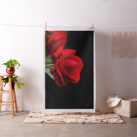 赤いバラ ファブリック (インサイチュ)