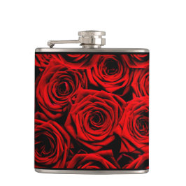 赤いバラ フラスク