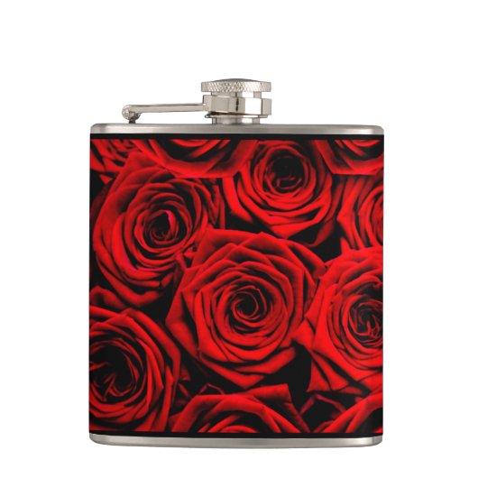 赤いバラ フラスク (正面)
