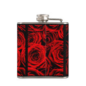 赤いバラ フラスク (裏面)