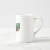 赤いバラ ボーンチャイナマグカップ (右)