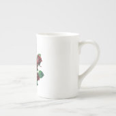 赤いバラ ボーンチャイナマグカップ (右)