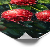 赤いバラ ポスター (角)