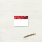 赤いバラ ポストイット (デスク上)