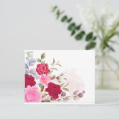 赤いバラ ポストカード (スタンド正面)